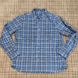 Vineyard Vines OTG Performance Men's Blue Plaid Shirt